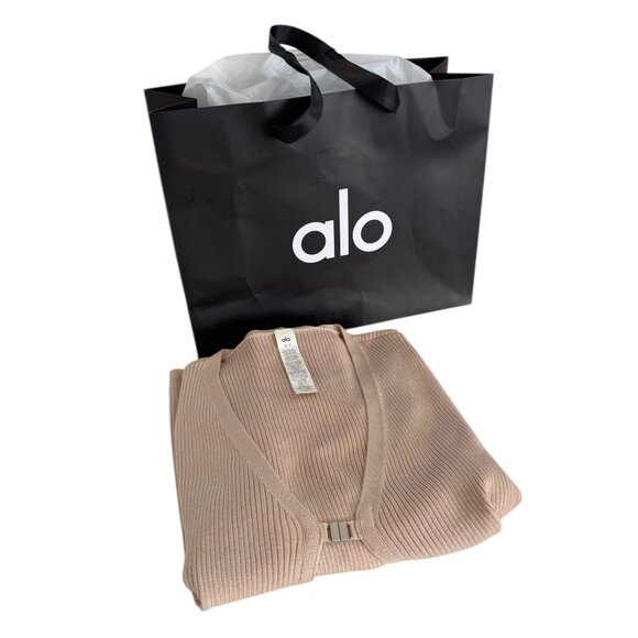 Alo Yoga Knit Salana Cardigan S - Picture 8 of 8